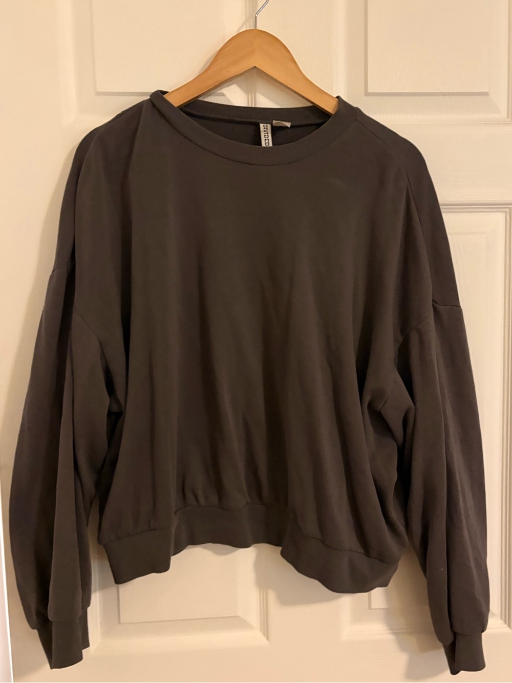 Divided Gray Crewneck